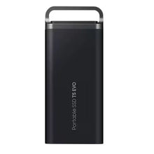 Load image into Gallery viewer, Samsung MU-PH8T0S T5 EVO Portable SSD 8TB; Transfer speed up to 460 MB/s; USB 3.2 (Gen1; 5Gbps) backwards compatible; AES 256-bit hardware
