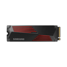 Load image into Gallery viewer, Samsung MZ-V9P1T0CW 990 PRO 1 TB NVMe SSD W/Heatsink - Read Speed up to 7450 MB/s; Write Speed up to 6900 MB/s; 4× PCI Express interface data lanes
