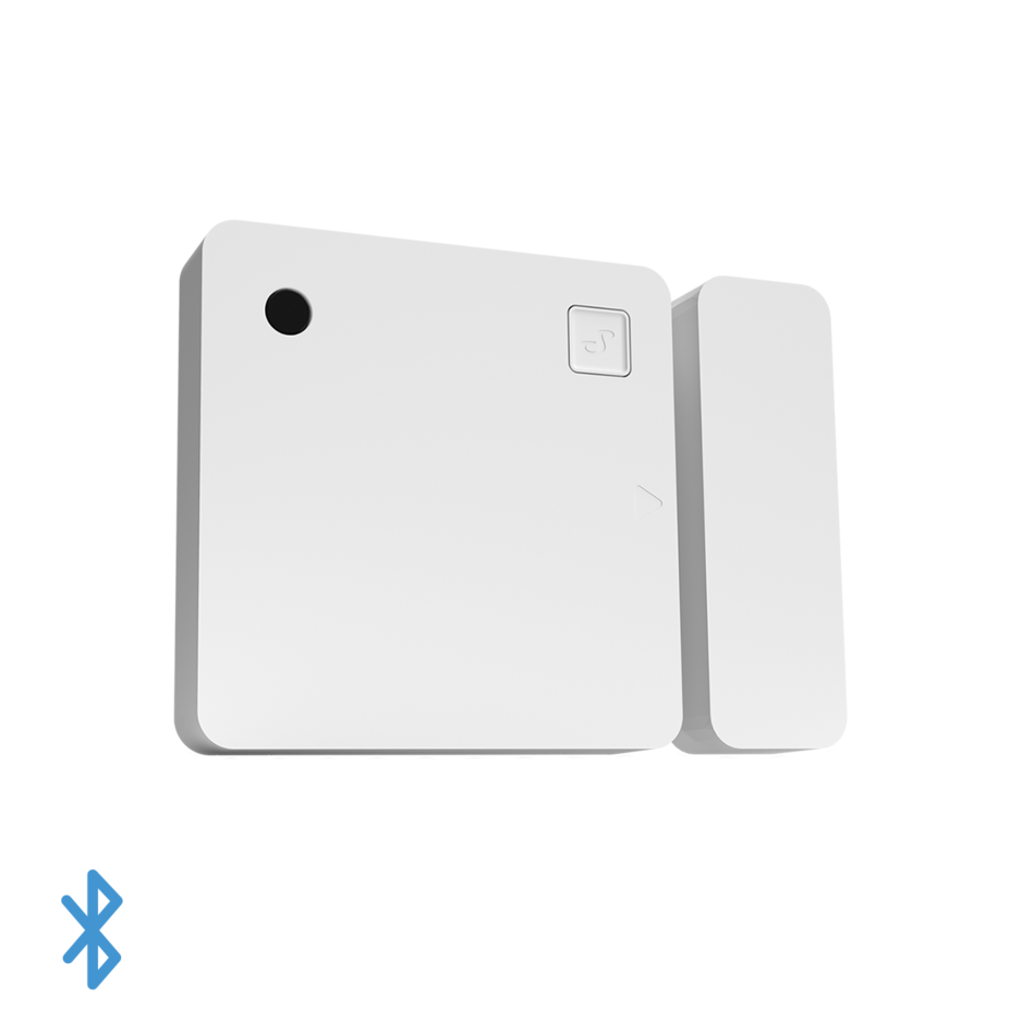 Shelly Blu Door Window (White) - Bluetooth Sensor Designed To Detect The Opening And Closing Of a Door Or Window