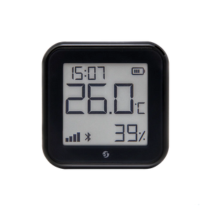 Shelly H&T Gen3 - Wi-Fi Temperature & Humidity Sensor With an E-Paper Display (Matte Black)