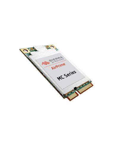 Sierra Wireless MC7304 DL 100Mbps UL 50Mbps Mini PCI Express LTE/HSDPA Modem, x2 U.FL, Broadband Wireless, MikroTik, Outdoor LTE/Cpe Wireless Card