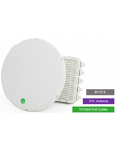 Load image into Gallery viewer, Siklu E-Band (80GHz) PTP link FDD 10Gbps, 2ft External Dual-Band Antenna with 5 GHz Failover Feed, 10Gbps FDD, Includes PoE injector, Up to 16 Km
