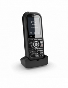 Snom M80 Ruggedized DECT SIP Phone w/ Charging Base - Compatible with M300/700/900, 3.5mm Jack, BT, IP65, 2" TFT Colour Display, Alarms - PSU Included