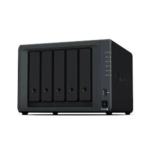 Synology DS1522+ DiskStation 5 Bay NAS (up to 15-bay); Quad Core 2.0GHz; 8GB DDR4 RAM (non-ECC); 1x m.2 SSD Slot; 4x GbE LAN; 2x USB3.0; 2x eSATA