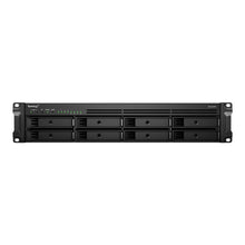 Load image into Gallery viewer, Synology RS1221+ RackStation 8-bay (up to 12-bay); AMD Ryzen V1500B 2.4Ghz; 4GB RAM (Up to 32GB); 4 x GbE LAN; 2x USB3.2; 1x eSATA
