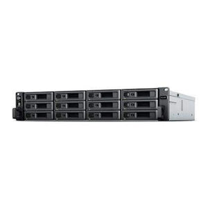 Synology RackStation RS2423+ AMD Ryzen V1780B 12-bay 2U Rack NAS Server - 8GB DDR4 ECC - 2 x 1GbE PORT - Support RX1223RP Expansion