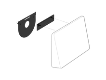 Load image into Gallery viewer, Logitech Tap Wall Mount WW-9004 - Wall Mount, sturdy plate and cleat construction holds the controller securely in place
