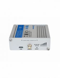 Teltonika Industrial Digital I/O+USB to LTE IoT Gateway, 1 x Mini SIM, 1 x SMA (for LTE), 16+2 Configurable x I/O, 9-30V DC In, Micro-USB, TTK-TRB141