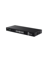Load image into Gallery viewer, Tenda 16-Port Desktop Switch 18x Gigabit, 2x SFP Switch With 16-Port PoE, up to 30W per port, with 2 RJ45 and 2 SFP uplink ports | TEG1120P-16-150W
