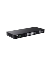 Load image into Gallery viewer, Tenda 16-Port Desktop Switch 18x Gigabit, 2x SFP Switch With 16-Port PoE, up to 30W per port, with 2 RJ45 and 2 SFP uplink ports | TEG1120P-16-150W
