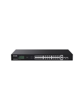 Load image into Gallery viewer, Tenda 24 Gigabit PoE ports 2 uplink Gigabit RJ45 ports 2 SFP ports Rack/Desktop or Wall mountable, 30W per port, 100-240V AC50/60Hz | TEG1128P-24-410W
