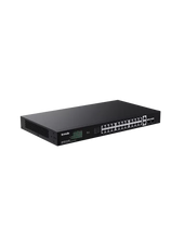 Load image into Gallery viewer, Tenda 24 Gigabit PoE ports 2 uplink Gigabit RJ45 ports 2 SFP ports Rack/Desktop or Wall mountable, 30W per port, 100-240V AC50/60Hz | TEG1128P-24-410W
