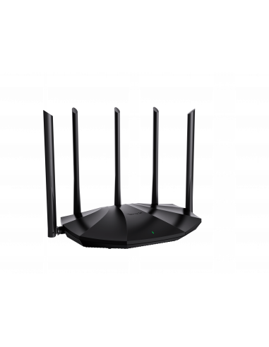 Tenda Home Dual Band Wi-Fi 6 Router, IEEE 802.11ac/a/n/ax 5GHz, IEEE 802.11a/g/n/ax 2.4GHz, 5x 6dBi external antennas, Parental Control