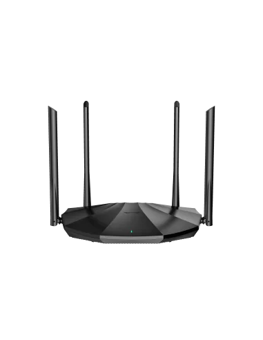 Tenda Home Dual Band Wi-Fi 6 Router, Dual Band Wi-Fi 6 Router, 1500Mbps, 4x Gigabit ports, 4x 6dBi external antennas, Parental Control | AX1500