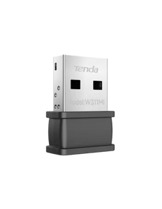 Tenda Wi-Fi 6 Wireless USB Adapter, Ultra Compact USB - Backwards Compatible, up to 287Mbps, Soft AP, WPA, WPA2 | W311MI-W6