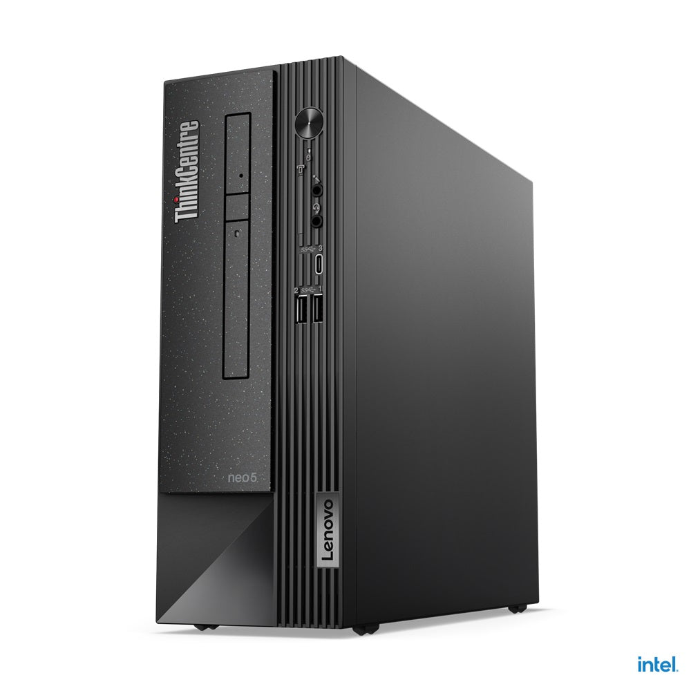 Lenovo SFF Neo 50s i3-13100 Desktop PC|8GB DDR4|512GB SSD|USB KYB+Mouse| 1-Year Carry-In Warranty|Win11 Pro Desktop Computer