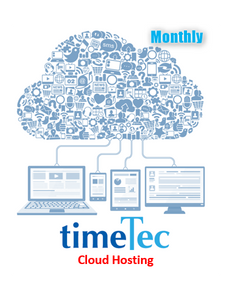 TimeTec Cloud Hosting and Storage for Visitor Management (Monthly), 1 License Per BioSecurity, Needs ZK-BS-AC-P10 (BioSecurity Software Cloud Storage)