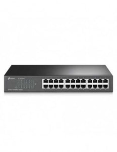 TP-Link 24-port Unmanaged Switch, 1U, 24× 10/100M RJ45 ports, Innovative energy-efficient technology saves power up to 75%, Supports auto MDI/MDIX