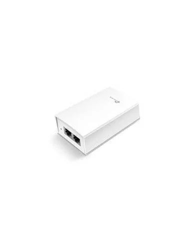 TP-Link 48V Passive PoE (Power Over Ethernet) Injector Adapter, Data and Power Carried over the Same Cable, with 24W PoE Power, Plastic Case material