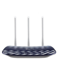TP-Link ARCHER C20 733Mbps Dual-Band Wi-Fi Router - 4x FE LAN Ports - 1x FE WAN Port - 3 Antennas - Tether App - Compatible with TP-RE200