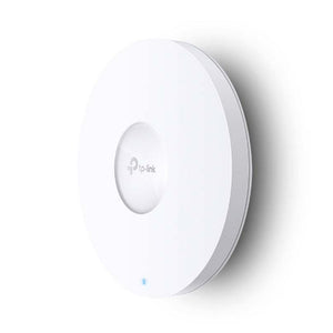 TP-Link AX1800 Ceiling Mount Dual-Band Access Point, 1 Gb RJ45 Port, 574Mbps at 2.4 GHz + 1201 Mbps at 5 GHz, Centralized Management by Omada SDN
