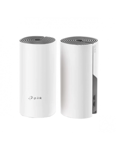 TP-Link Deco E4 AC1200 router Whole-Home Mesh System (2 Pack), Wi-Fi router, MU-MIMO, Qualcomm CPU, 2 x FE Ports, Beamforming, Alexa Supported