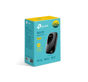 TP-Link M7200 150Mbps 4G LTE Mobile Wi-Fi Router, N300 Wi-Fi, Qualcomm, 2000mAh rechargeable battery, internal 4G Modem, tpMiFi App, 150Mbps/50Mbps