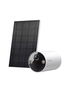 TP-Link Tapo TC28 Solar-Powered Security Camera Kit, features 1 TC82, 1 Tapo A201, 2K 3MP video resolution, Wire-free, solar panel charging - TC82 KIT