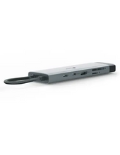 Load image into Gallery viewer, TP-Link USB Type-C 9-in-1 Hub UH9120C turns a single USB-C port into 9 ports with 4K@60Hz HDMI, 1 Gbps ethernet, SD &amp; microSD UHS-I, 1*USB-C | UH9120C
