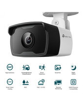 Load image into Gallery viewer, TP-Link VIGI 3MP Outdoor Bullet Network Camera, 4mm Fixed lens, H.265+/H.265/H.264+/H.264, Smart detection, Smart Vid, ONVIF,  IP67, Remote monitoring
