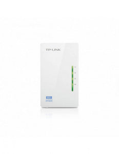 TP-Link WPA4220 (single device) 500Mbps Powerline Extender, 300Mbps Wi-FI Extender, 2x FE LAN Ports, HomePlug AV, Plug and Play, Wi-Fi Clone, 2.4GHz