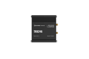 Teltonika TRB246 LTE Cat4 Industrial IoT Gateway 4G/LTE (Cat 4), 3G, 2G, Dual-SIM, 1 x LAN (100Mbps), ModBUS, Auto-failover, backup WAN