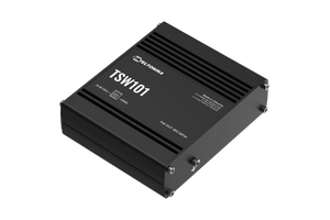 Teltonika TSW101 5x 1000Mbps PoE Switch, with 4x PoE+ ports with 802.3af and 802.3at support, 5x Gigabit Ethernet ports with speeds up to 1000Mbps