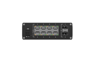Teltonika TSW200 8x Gigabit Ethernet LAN with speeds up to 1000 Mbps (1 Gbps), 2 x SFP, PoE Switch (240W)