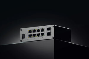 Teltonika TSW200 8x Gigabit Ethernet LAN with speeds up to 1000 Mbps (1 Gbps), 2 x SFP, PoE Switch (240W)