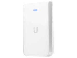 Ubiquiti UniFi AC Dual Band Gigabit In-Wall Access Point, with Data Rate 2.4GHz at 300Mbps/5.8GHz at 867Mbps, 3x10/100/1000 Ethernet Ports | UAP-AC-IW