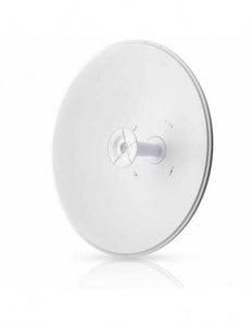 Ubiquiti UISP airFiber, 2 × 24dBi Parabolic Dish, airFiber X antenna delivers 2x2 dual-polarity performance, outdoor application use, Carrier Wireless