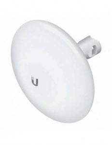 Ubiquiti UISP airMAX - NanoBeam M5, 5GHz Hi Power 2x2 MIMO, 16dBi TDMA Station, includes PoE, includes 24v PoE injector, Outdoor UV Stabilized Plastic