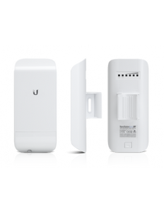 Ubiquiti UISP - airMAX - NanoStation Loco M5, 5GHz, 13 dBi, 5.5W, Outdoor UV Stabilized Plastic, includes PoE, includes 24v PoE injector, UBAM-LocoM5