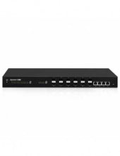 Load image into Gallery viewer, Ubiquiti UISP EdgeSwitch Fiber, 12 Gigabit SFP Ports (8×100/1000Mbps SFP &amp; 4×1000Mbps SFP), 4 x Gigabit RJ45, Rackmount Brackets Included, Serial Port
