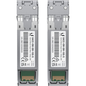 Ubiquiti UniFi Network - Single-Mode Module SFP, BiDi, 2 pack, Networking, SFP Modules, Transceivers, Singlemode SFP, ub-uf-sm-10G-S