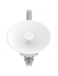 Ubiquiti UISP Dish - Point-to-point (PtP) dish antenna that covers a wide operating frequency, 5.15 to 6.875GHz, 30dBi gain, 20dB Cross-pol isolation