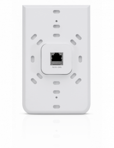 Ubiquiti UniFi 802.11AC In-Wall Access Point with Ethernet port, No injector, Power via UniFi Switch, Mounting option for international electric boxes