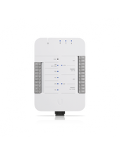 Load image into Gallery viewer, Ubiquiti UniFi Access Control Hub, 2 x Lock terminals, 2 x Aux terminals, 4 x Additional inputs, power using PoE++, Powered by 802.3bt (PoE++) switch
