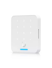 Load image into Gallery viewer, Ubiquiti UniFi Access NFC Card Reader with Keypad, NFC Card, UniFi Identity app, Touch Pass IP55 White, for use with UniFi Access control UA-G3-Flex-W
