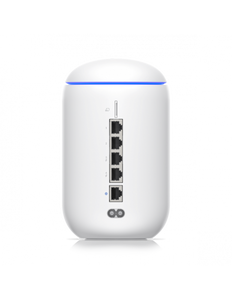 Ubiquiti UniFi Dream Router AP, Dual Band 802.11ax 4X4 Wave 2 AP, 1.35GHz Dual-Core Processor, 5GHz band (4x4 MU-MIMO/OFDMA) & 2.4GHz band (4x4 MIMO)