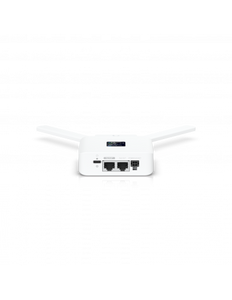 Ubiquiti UniFi LTE Mobile Router, LTE Cat4, 2x GbE ports, 1 PoE output, USB-C, ATX & PoE power options, Integrated GPS, Detachable long-range antennas