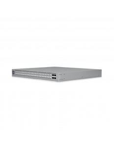 Ubiquiti UniFi - Pro Max, 48 Port with 720W PoE, Etherlighting ports that illuminate to indicate port location, speed/link, and native VLAN/network