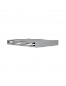 Ubiquiti UniFi - Pro Max, 48 Port Switch, Etherlighting ports that illuminate to indicate port location, speed/link, and native VLAN/network