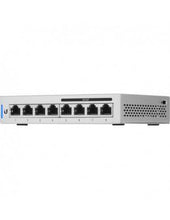 Load image into Gallery viewer, Ubiquiti UniFi Switch 8-ports, non-PoE, Gigabit, Low Power Consumption, features 8 Gigabit RJ45 Ports, 1 PoE Passthrough Port, PoE or DC Input Option

